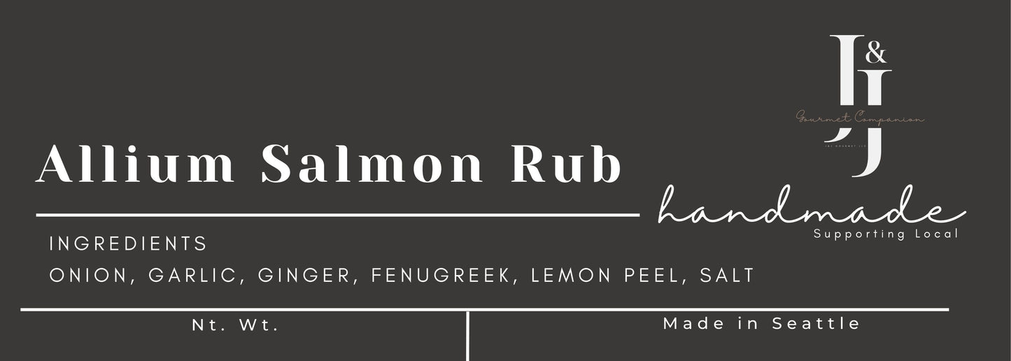 Allium Salmon Rub